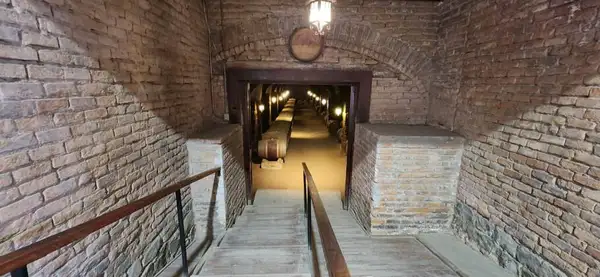 Entrada para cave da Viña Santa Rita