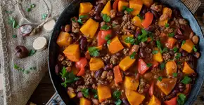 Carne moída com abóbora: o prato simples que conquista na primeira garfada