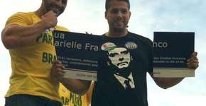 Candidatos do PSL destroem homenagem pública à Marielle Franco