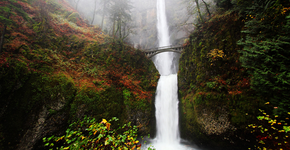 Multnomah Falls, a cachoeira mais bonita dos EUA