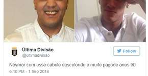 O cabelo do Neymar está dando o que falar na internet