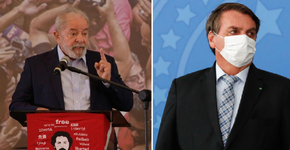 Após discurso de Lula, Bolsonaro aparece de máscara e defende vacina