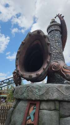 Detalhes da área de Como treinar seu dragão