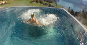 Villa Honegg, o hotel com a melhor vista e piscina da Suíça