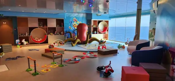 MSC World America possui um Baby Club exclusivo, desenvolvido em parceria com a Chicco