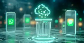 Como encontrar a lixeira do WhatsApp