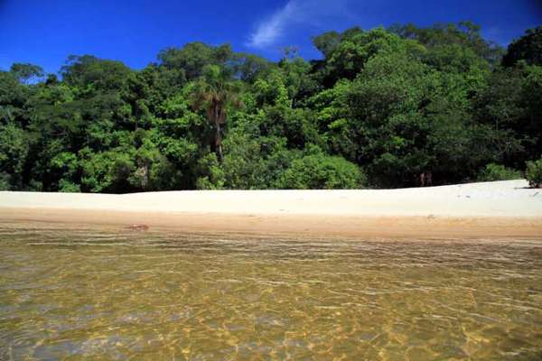 Prainha da Cachoeira da Velha, no Tocantins 