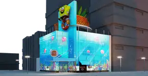 Avenida Paulista ganha uma hamburgueria do Bob Esponja pra chamar de sua