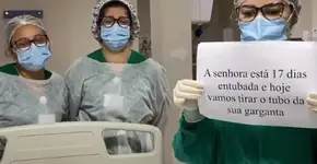 Covid: Vídeo emocionante de equipe médica extubando paciente viraliza