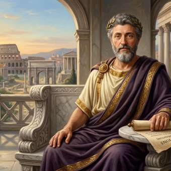 Featured mobile: Marco Aurélio, imperador romano e mestre do estoicismo, já nos avisava desde 161 d.C.: “A felicidade da sua vida depende da qualidade dos seus pensamentos”