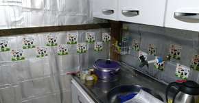 Caixinha de leite reciclada protege casas da chuva e do vento