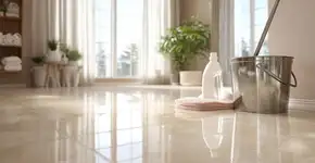 Pequenos hábitos diários mantêm o piso limpo sem esforço excessivo