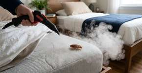 Percevejos temem algo muito comum em casa, e a ciência acaba de descobrir que a água os faz fugir em alta velocidade