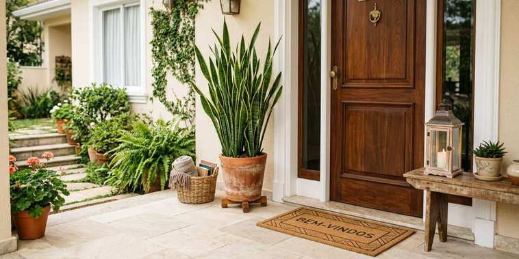 Featured main: Onde colocar a Espada de São Jorge para proteger a energia da sua casa, segundo o Feng Shui