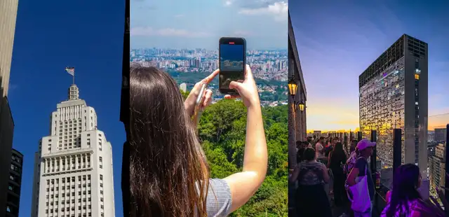 Mirantes com vistas incríveis em SP, dos naturais aos rooftops