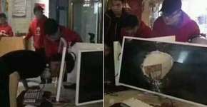 Jogador de LoL ‘perde a cabeça’ e a usa para destruir o monitor