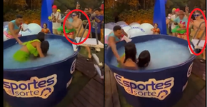 Gkay faz vídeo e ri com Tirullipa antes de expulsá-lo da Farofa e é chamada de hipócrita