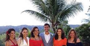 Filha de Narcisa Tamborindeguy se casa em festa ‘tropical chique’