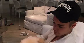 Justin Bieber abandona seu cachorro chow chow que está doente