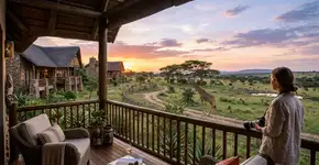 Um zoológico nos Estados Unidos está construindo uma savana africana de 46 milhões de dólares, e a característica mais marcante não são as girafas ou os rinocerontes, mas um hotel com vista direta do habitat