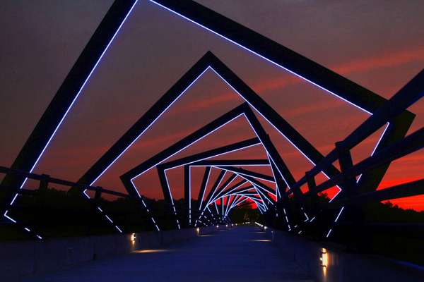 High Trestle Bridge, Iowa, EUA