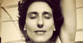 Paola Carosella, do MasterChef, posa de maiô com pelos nas axilas