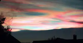 Escuridão no céu da Noruega