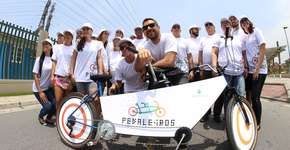 Projeto proporciona a deficientes visuais a experiência de andar de bicicleta