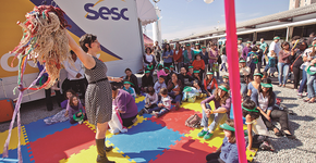 Contação de histórias no Sesc Itaquera