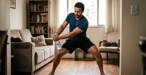 Nem abdominais, nem prancha. Este exercício simples define a barriga e afina a cintura 5 vezes melhor