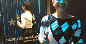 Vestido de Sandra Annenberg em premiação tem detalhe emocionante