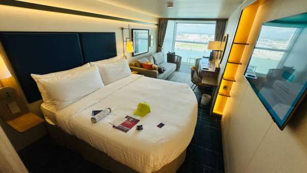 Minha cabine com varanda no Star of the Sea