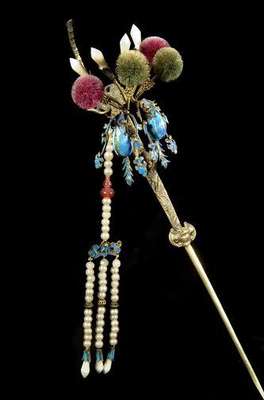 Grampo de cabelo chinês - divulgação -  Assessoria de Imprensa da FAAP WN&P Comunicação