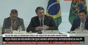Veja trechos da reunião em que Bolsonaro admite interferência na PF