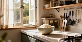 Onde colocar uma tigela de arroz para atrair dinheiro, segundo o feng shui (descobri essa dica só depois de velha)