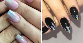 Unhas com toque holográfico são tendência no Instagram