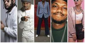 Rapper Emicida faz shows nas ruas de São Paulo