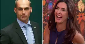 Eduardo Bolsonaro critica Fátima Bernardes por incentivar masturbação