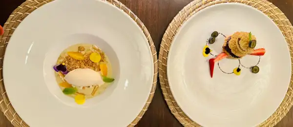 Escolhi o menu plant based do Tierra