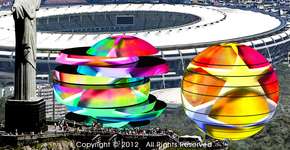 Rio terá museu do futebol em formato de bola giratória gigante