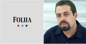 Manchete da Folha de S.Paulo sobre patrimônio de Boulos viraliza na web