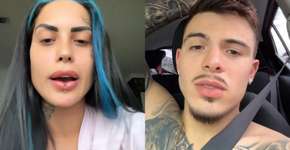 Tati Zaqui faz live durante briga com Thomaz Costa: ‘Vai continuar quebrando tudo?’