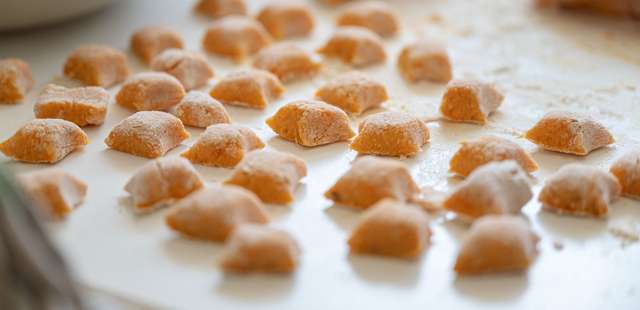 Nhoque de batata doce