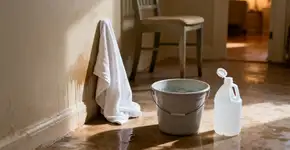 Você não precisa gastar com produtos caros pra limpar as paredes