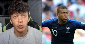 MP-SP pede R$ 7 milhões do youtuber Cocielo por ofensa a Mbappé