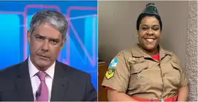 William Bonner sai em defesa de Cacau Protásio após caso de racismo