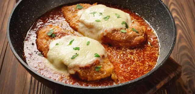Frango à parmegiana fácil: sabor em minutos