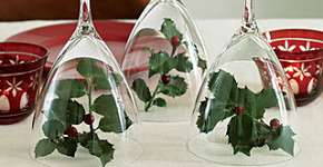 Transforme taças em belos castiçais