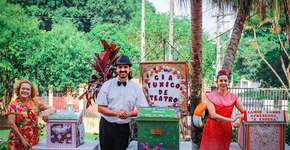 Cia Fuxico apresenta ‘Teatro Lambe Lambe- Fases da Vida’ nesta sexta