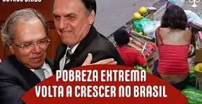 Com fim do auxílio emergencial governo Bolsonaro pode deixar 20 milhões de brasileiros passando fome